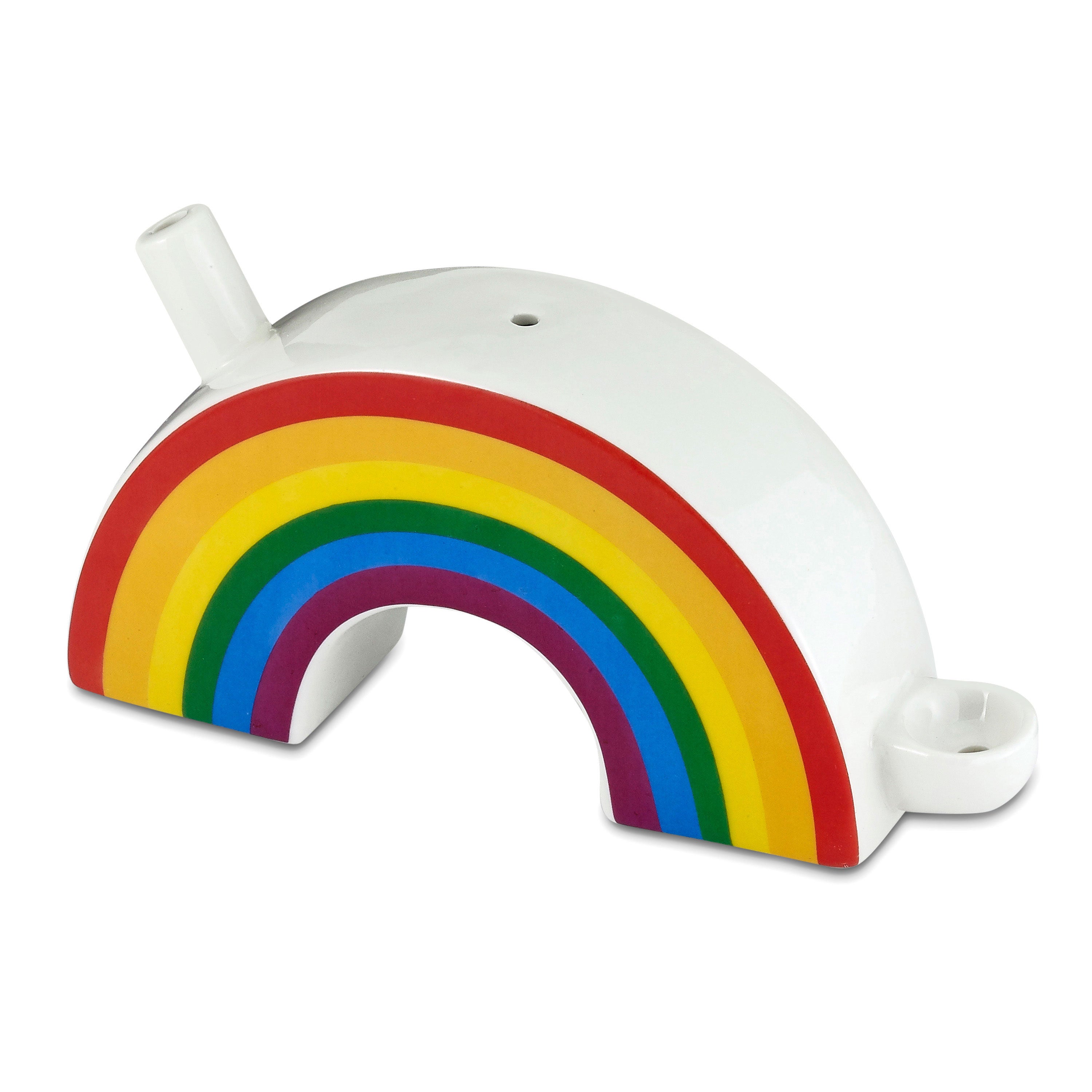 Ceramic Rainbow Pipe Adult Smoking Accessory Party Supplies