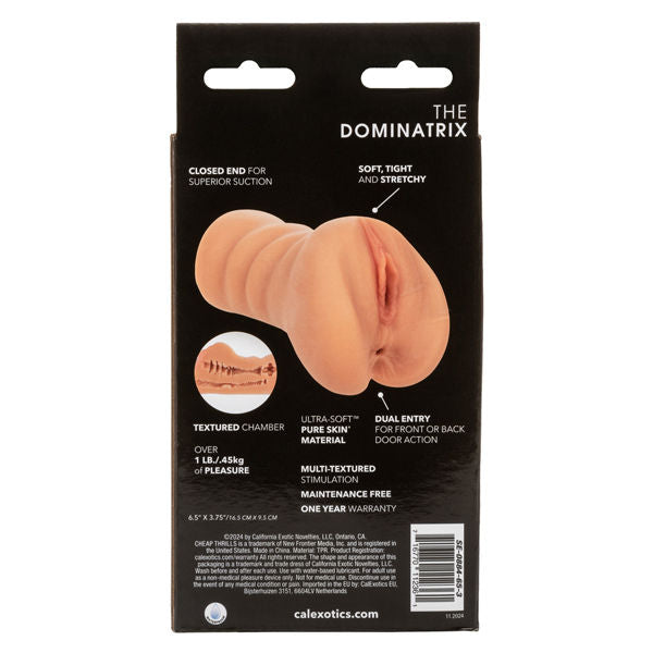 Cheap Thrills The Dominatrix Stroker Brown Adult Toy 0.45kg Strokers - Manual