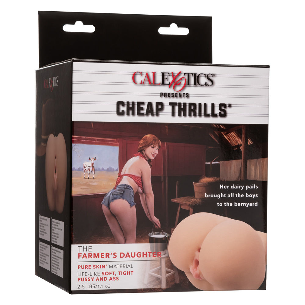 Cheap Thrills The Farmers Daughter Male Masturbator Toy 2.5 lbs Strokers - Manual