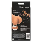 Cheap Thrills The Leather Daddy Stroker 5.5 Inch Flesh Tone with Pure Skin Material > Sex Toys For Men > Masturbators > Manual