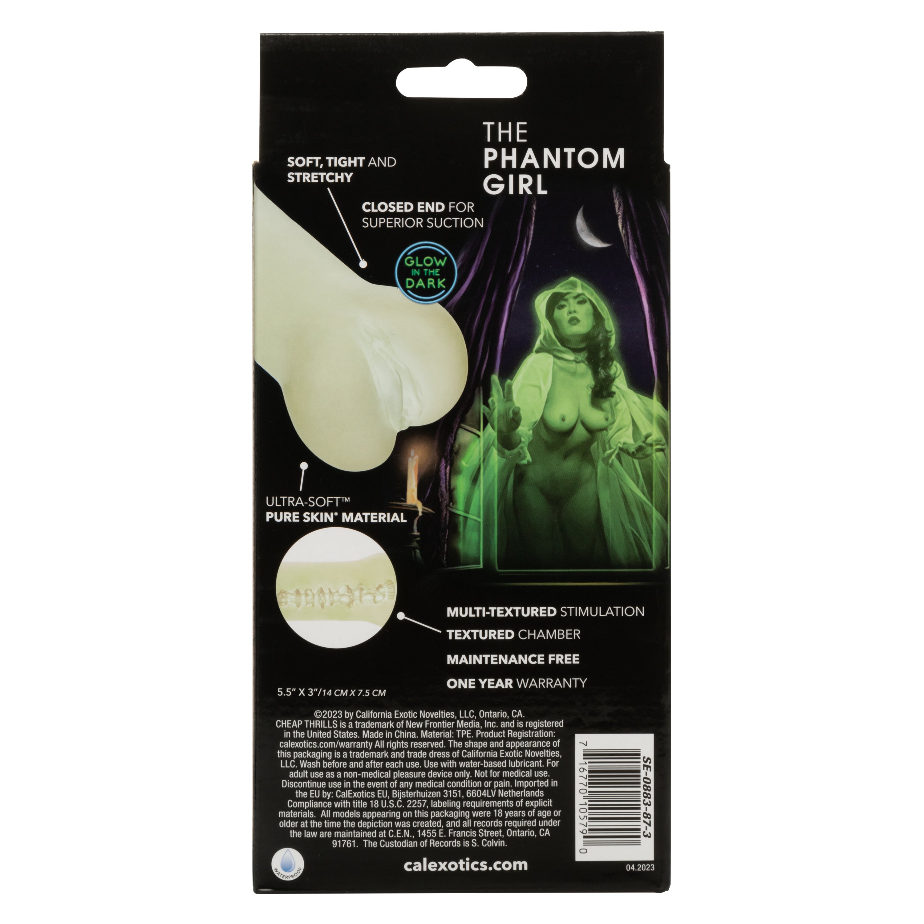 Cheap Thrills The Phantom Girl Glow in the Dark Male Masturbator Soft Life-Like Material > Sex Toys For Men > Masturbators > Fantasy
