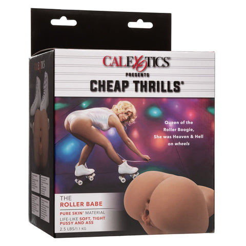 Cheap Thrills The Roller Babe Heavyweight Male Masturbator Toy Strokers - Manual