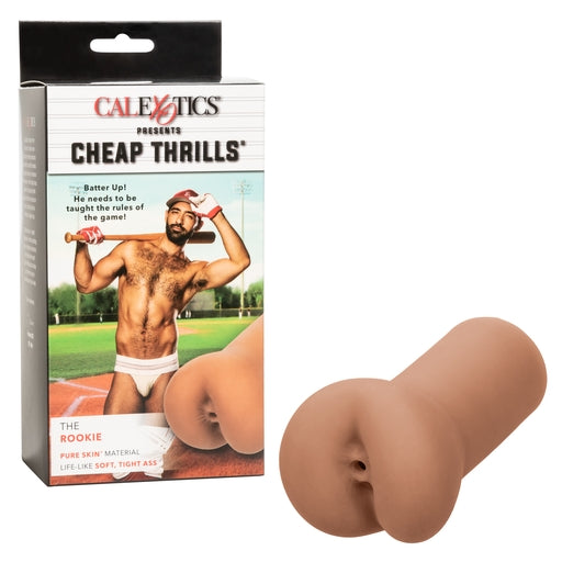 Cheap Thrills The Rookie Compact Flesh Tone Stroker 5.5 Inch with Multi-Textured Chamber and Closed-End Design > Sex Toys For Men > Masturbators > Manual Main image