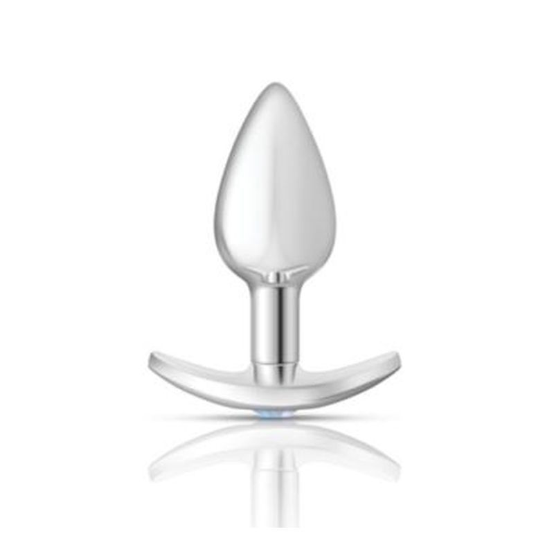Cheeky Charms Silver Anchor Butt Plug with Clear and Teal Jewel Kit > Anal Range > Jewel Butt Plugs