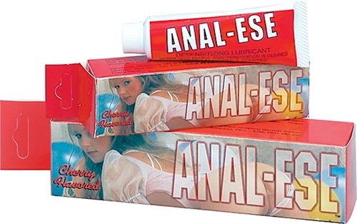 Cherry Flavored Anal Desensitizing Lubricant 0.5 Oz Soft Pack Anal Lubricant