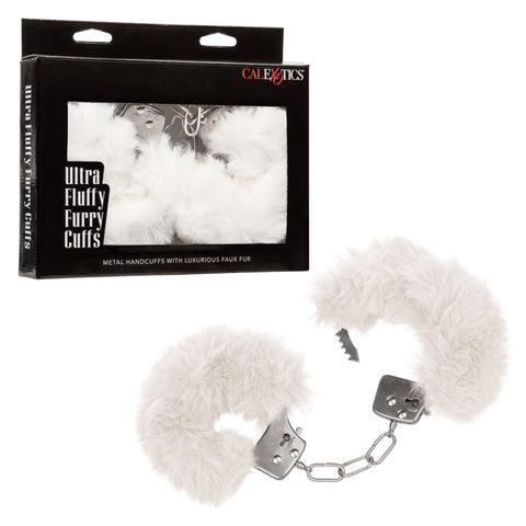 Ultra Fluffy White Furry Cuffs – Soft Bondage Handcuffs Default Title > Bondage Gear > Handcuffs