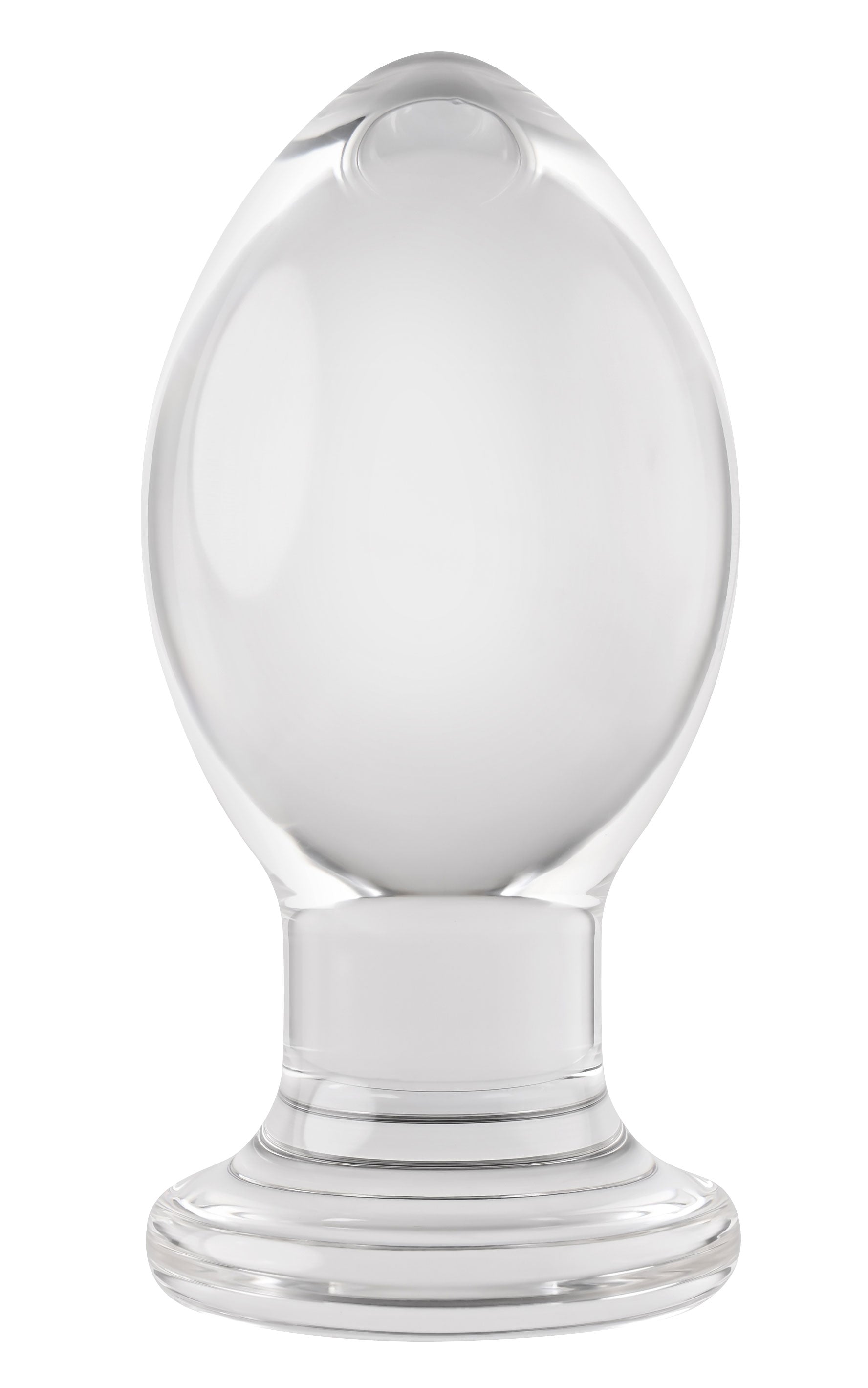 Gender X Crystal Ball - Glass Butt Plug with Suction Base 10.1cm > Sex Toys > Glass