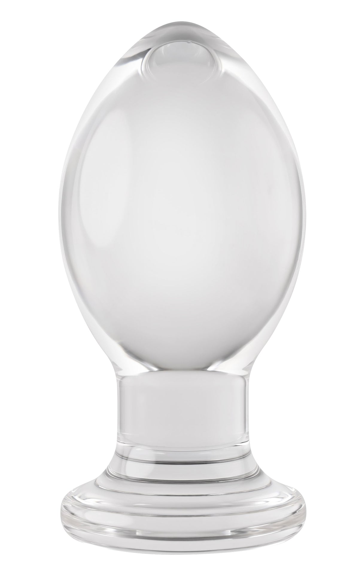 Gender X Crystal Ball - Glass Butt Plug with Suction Base 10.1cm > Glass > Toys Main image