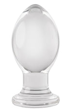 Gender X Crystal Ball - Glass Butt Plug with Suction Base 10.1cm > Glass > Toys