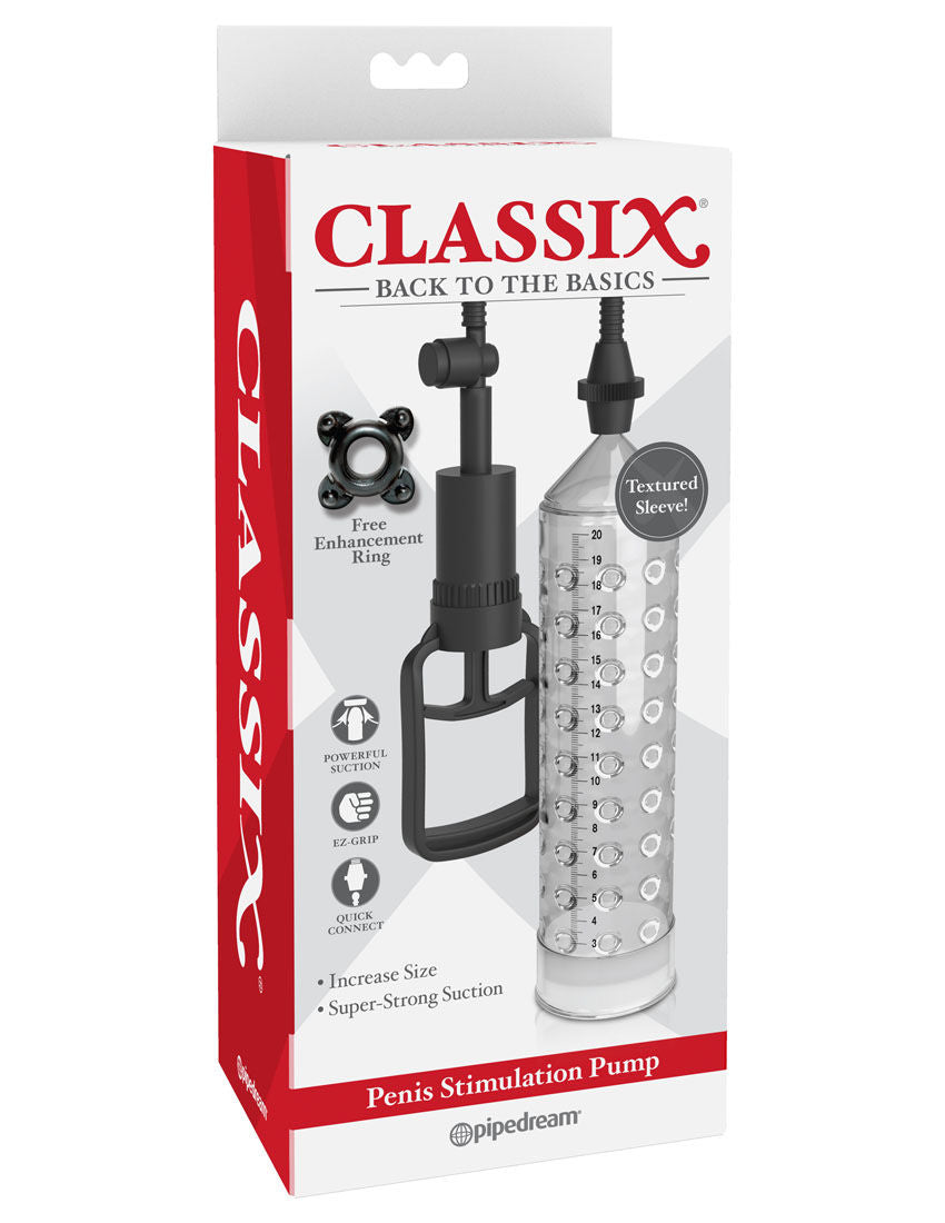 Classix Penis Stimulation Pump for Size and Confidence Boost PUMPS