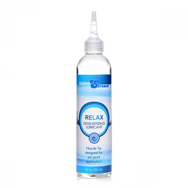 CleanStream Relax Desensitising Lubricant 237ml with Nozzle Tip > Essentials > Mens Enhancers