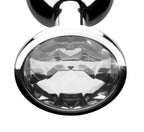 Clear Gem Small Anal Plug with Crystal Jewel Base Design > Anal Range > Jewel Butt Plugs