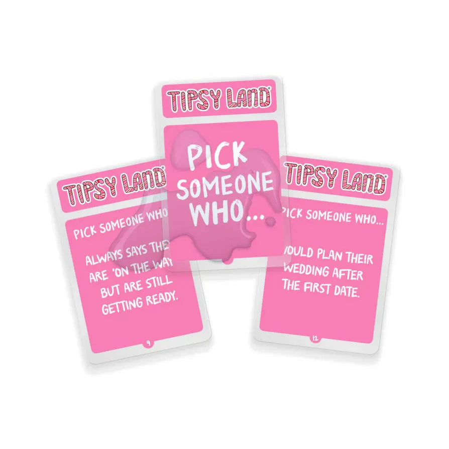 Tipsy Land – Party Drinking Board Game > Novelties > Board Games