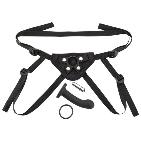 Cloud 9 Pro Strap On Harness Kit with Adjustable Black Harness Harnesses & Strap-Ons