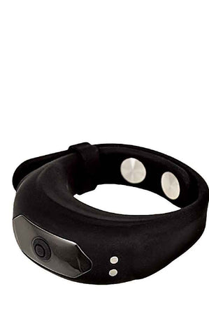 Cock Power Adjustable USB Rechargeable Black Cock Ring Cock Rings Vibrating