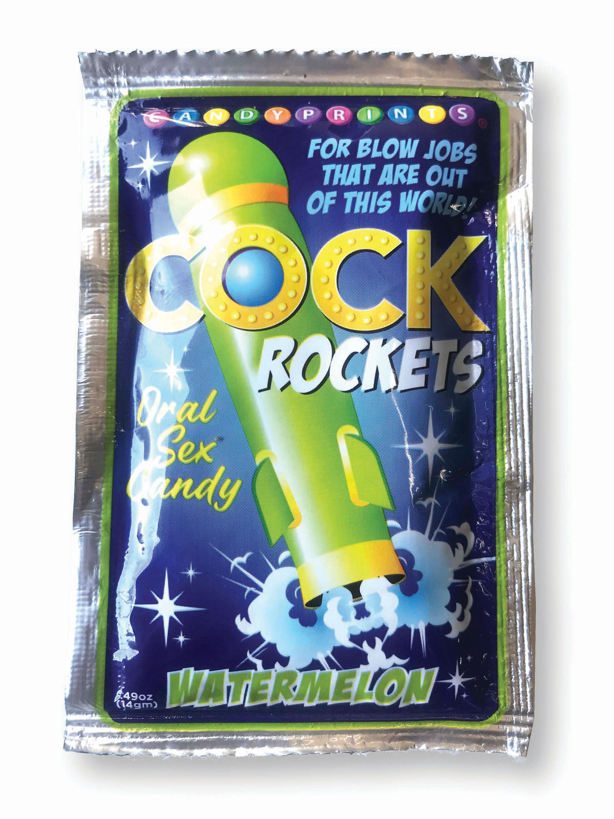 Cock Rockets Watermelon – Flavored Oral Sex Candy Edible > Novelties > Candy & Edible Items