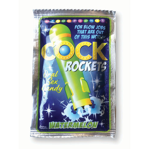 Cock Rockets Watermelon – Flavored Oral Sex Candy Edible > Relaxation Zone > Edible Treats
