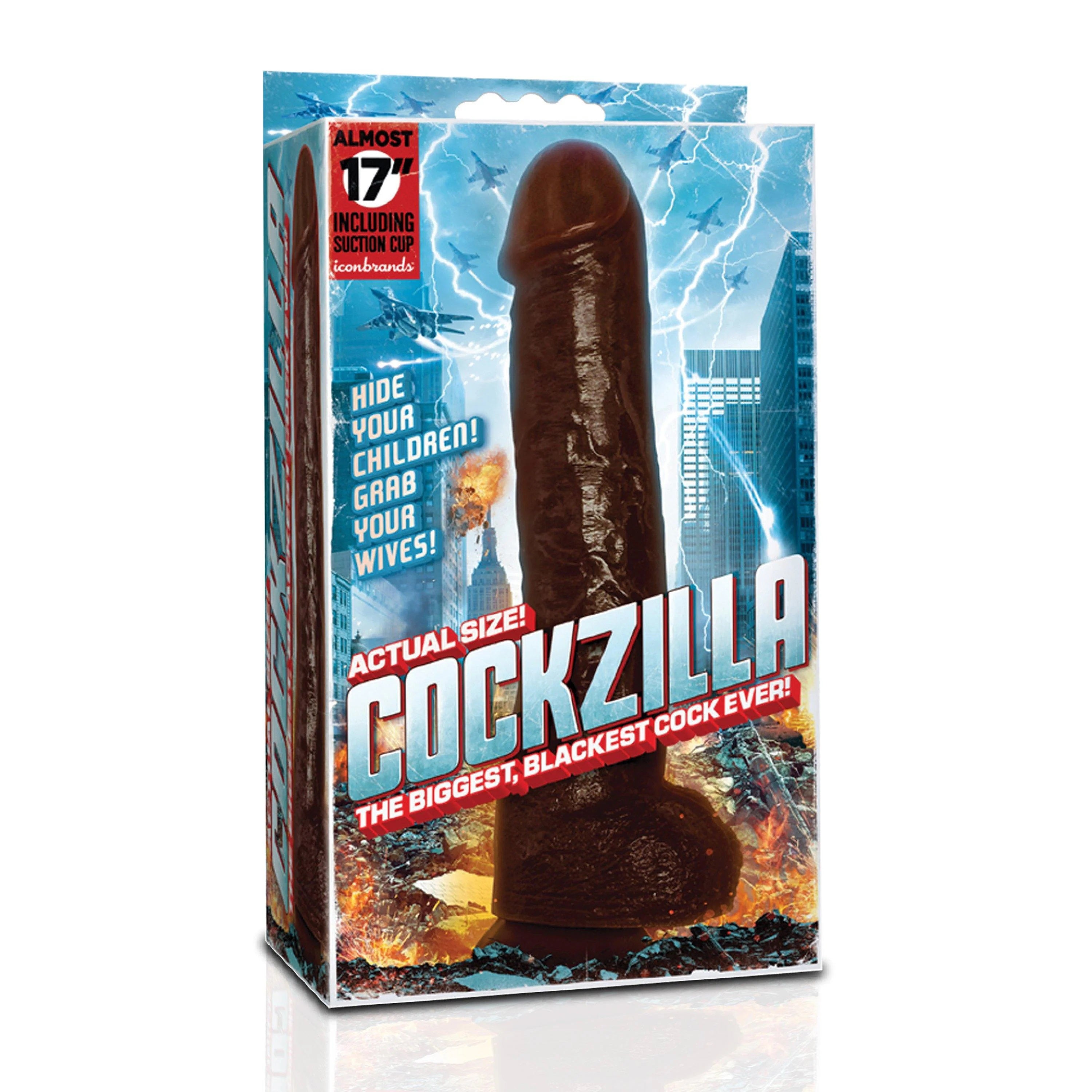Cockzilla 43 Centimeter 17 Inch Realistic Dong with Suction Cup Dongs Big