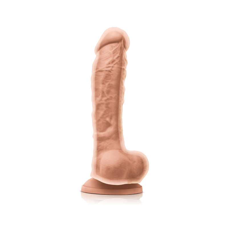 Colours Dual Density 8 Inch Realistic Silicone Dildo With Suction Cup > Dildos > Realistic Dildos