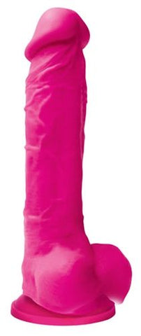 Colours Pleasures (Pink) – Realistic 8 Inch Silicone Dildo Dildos & Dongs