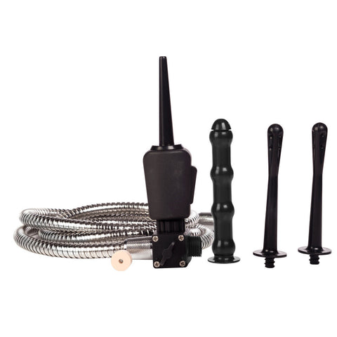 Colt Advanced Shower Shot Enema Kit Black Douches