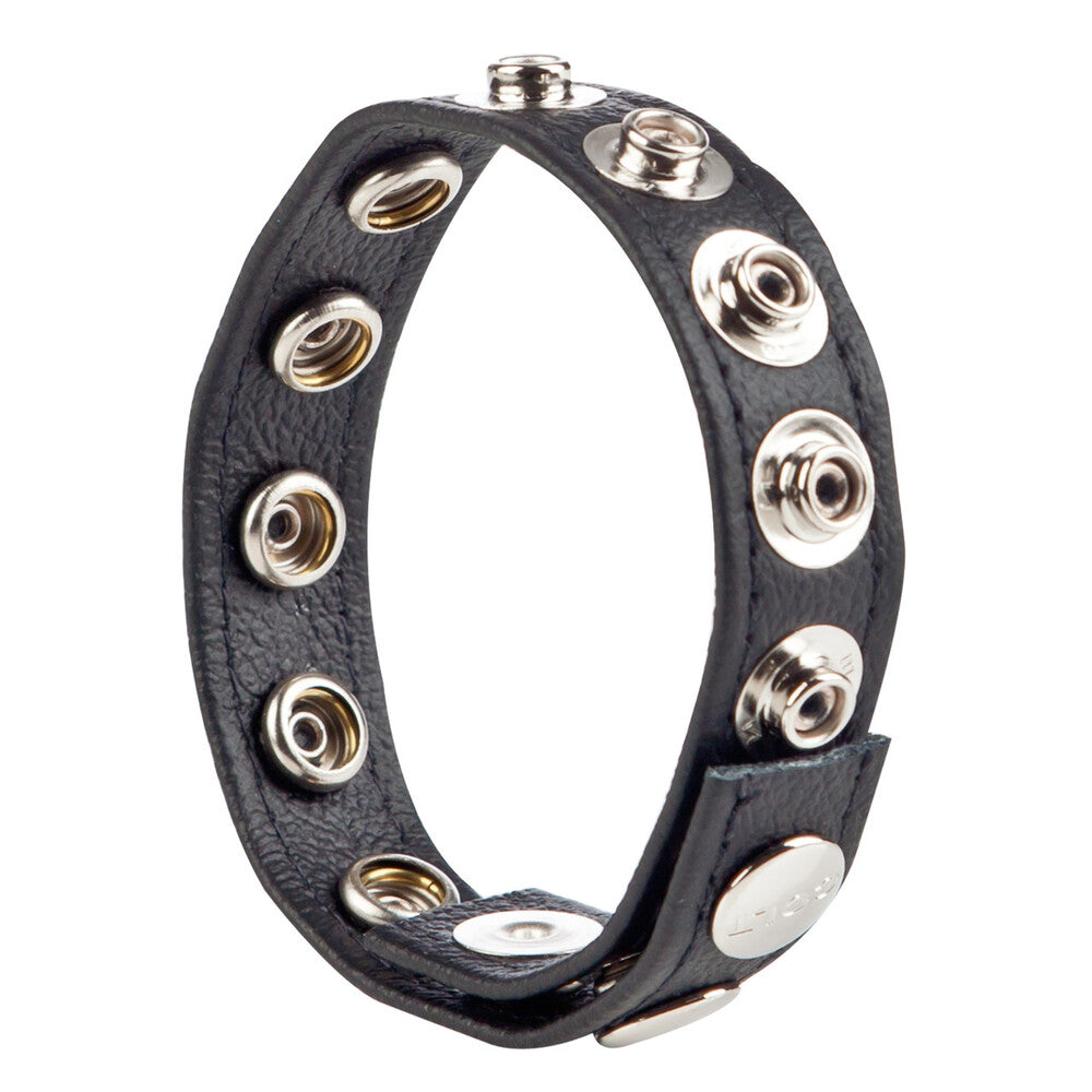Colt 8 Snap Fastener Leather Strap – Luxury Leather Bondage Strap > Clothes > Mens Leather