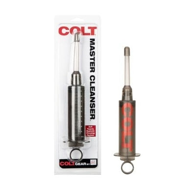 Colt Master Cleanser Syringe Style Anal Douche with Soft Flexible Tip and Body Safe Materials Douches