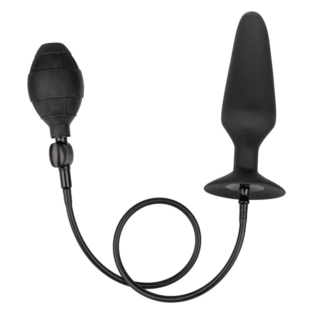 Colt XXXL Pumper Plug With Detachable Hose Black Silicone 16cm x 4.5cm > Anal Range > Anal Inflatables