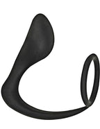 Nasstoys Commander Silicone Prostate Pleaser Cockring – Silicone Cockring with Prostate Stimulator > Anal Range > Prostate Plugs