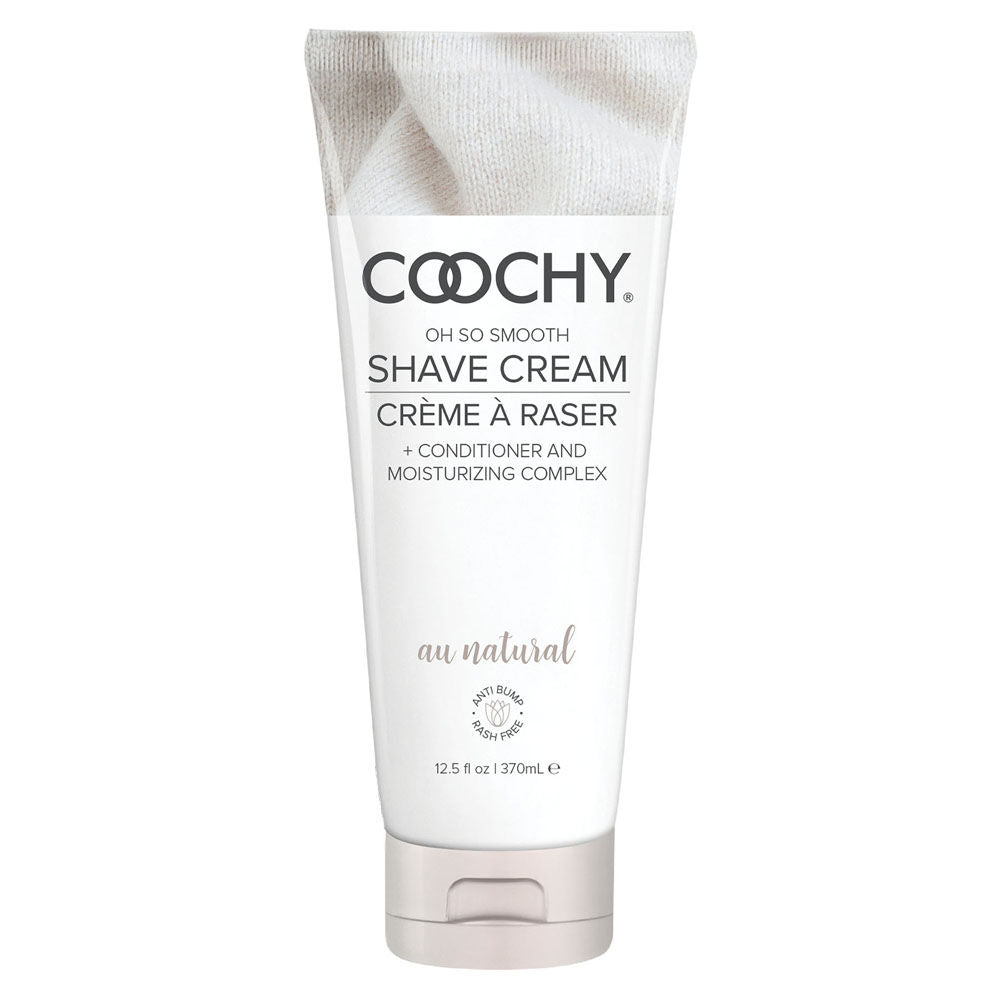 Coochy Au Natural Shave Cream 12.5 Fl Oz Gentle Skin Care Bath & Body