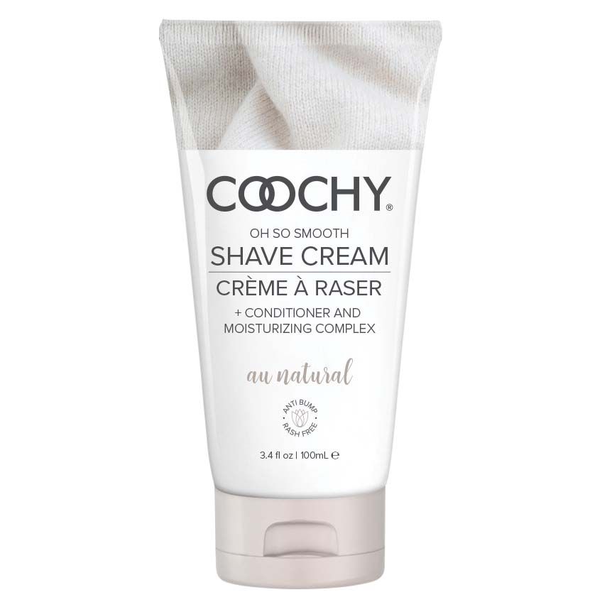 Coochy Au Natural Shave Cream – Fragrance-Free Sensitive Skin 3.4 Oz Shaving Cream > Essentials > Bath & Body Main image