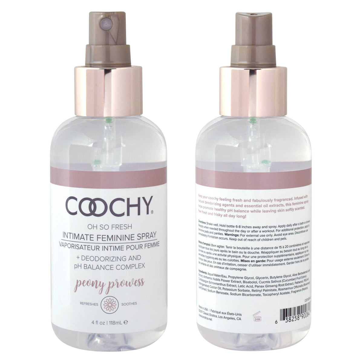 Coochy Feminine Intimate Spray 118ml – Freshness and pH Balance Intimate Care Spray > Essentials > Feminine Care