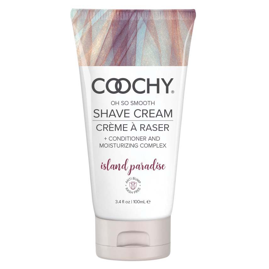 Coochy Island Paradise Shave Cream Conditioning Moisturizer 3.4 Oz Bath & Body