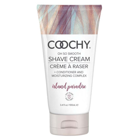 Coochy Island Paradise Shave Cream Conditioning Moisturizer 3.4 Oz Bath & Body