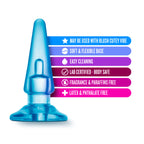 B Yours Basic Anal Plug Blue – Beginner Size Kegel Exercise Toy > Anal Range > Butt Plugs