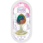 Cotton Candy Joy Gems Sapphire Butt Plug With Gemstone Design > Anal Range > Jewel Butt Plugs