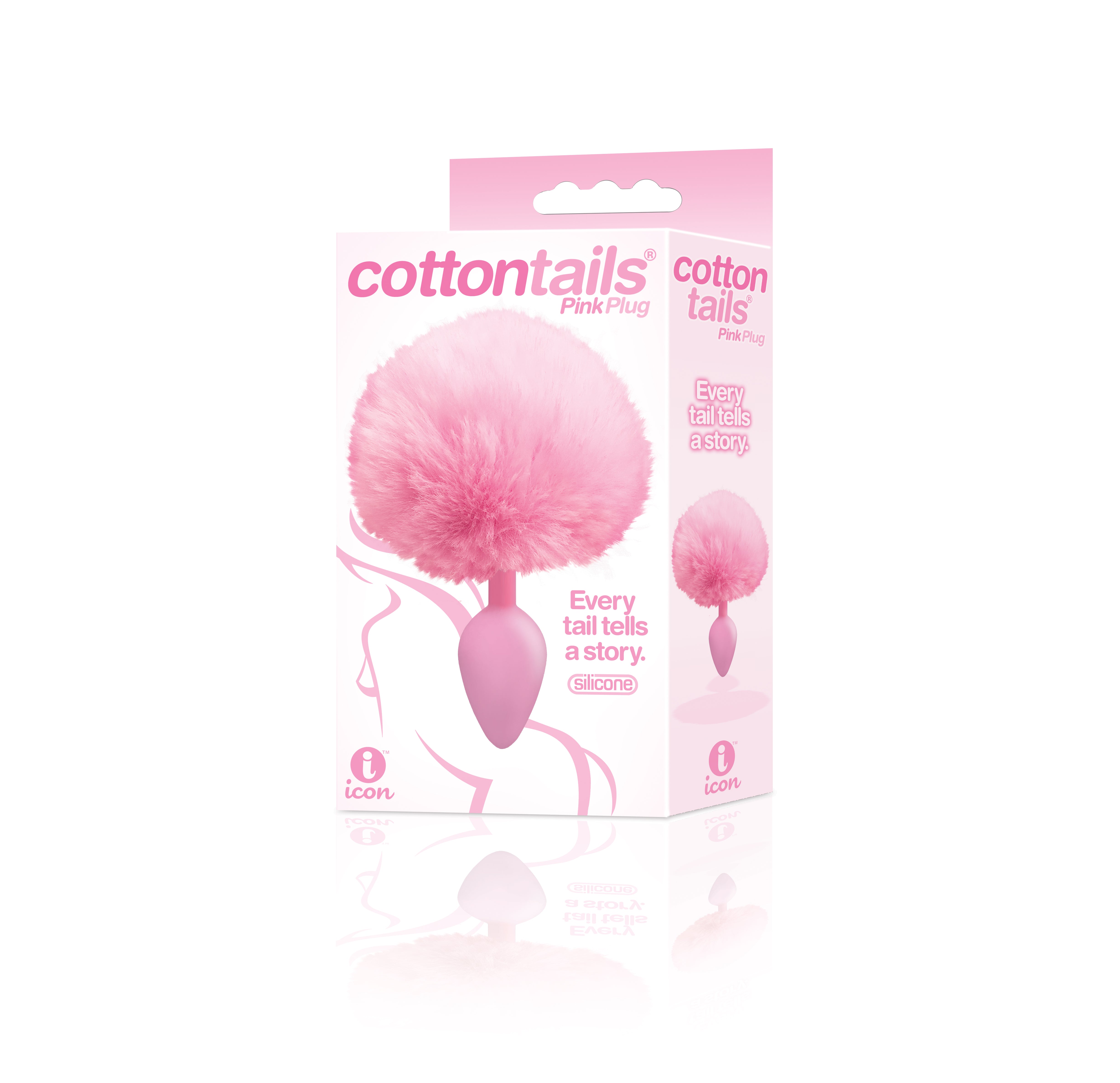 Cottontails Butt Plug with Bunny Tail Tails