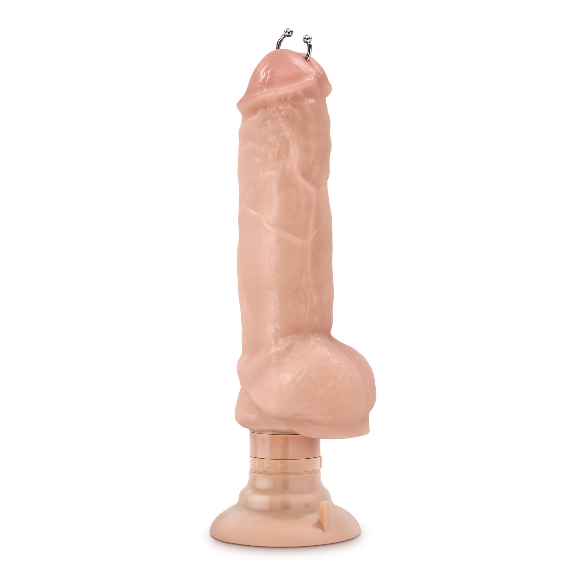 Coverboy Bad Boy Next Door Beige Realistic 11 Dildo with Piercing Secondary image