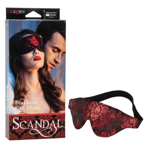 Scandal Blackout Eye Mask for Sensory Play and Intimacy Blindfold