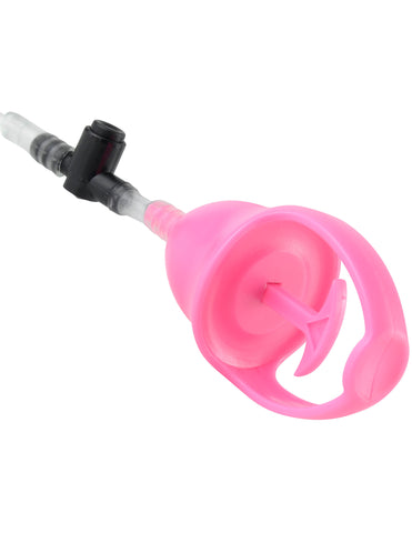 Fetish Fantasy Series Vibrating Mini Pussy Pump - Pink Clit Stimulators