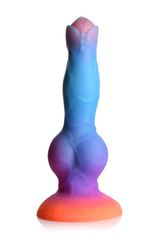 Creature Cocks Glow-in-the-Dark Silicone Alien Dildo with Suction Base DONGS