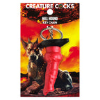 Creature Cocks Hell-Hound Keychain Novelty Fantasy Dildo Keyring > Novelties > Gag Gifts