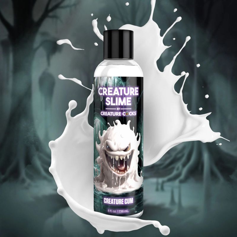 Creature Slime Unscented Jizz Lubricant 8 Ounce (236ml) Bottle Secondary image