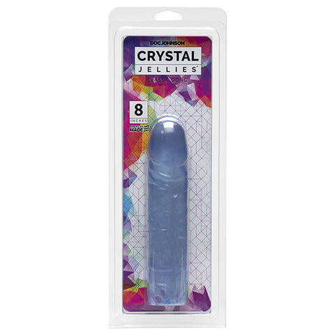 Crystal Jellies 8 Inch Dong Clear DONGS