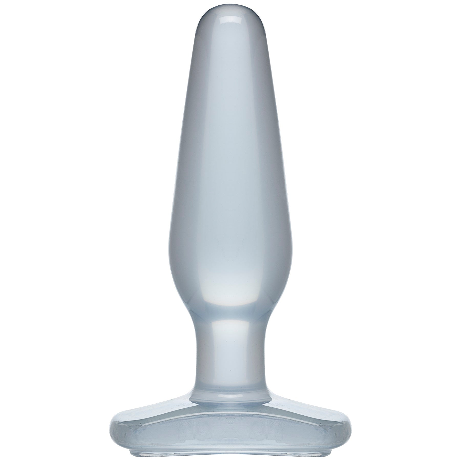 Crystal Jellies Medium Butt Plug Clear Butt Plugs