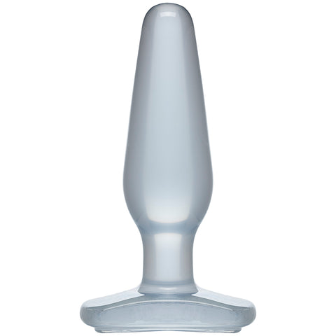 Crystal Jellies Medium Butt Plug Clear Butt Plugs