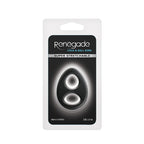 Renegade Romeo Soft Stretchy Black Cock Ring Black > Cock Ring > Single