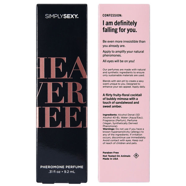 Simply Sexy Head Over Heels Pheromone Perfume Oil Roll On Perfume Spray
