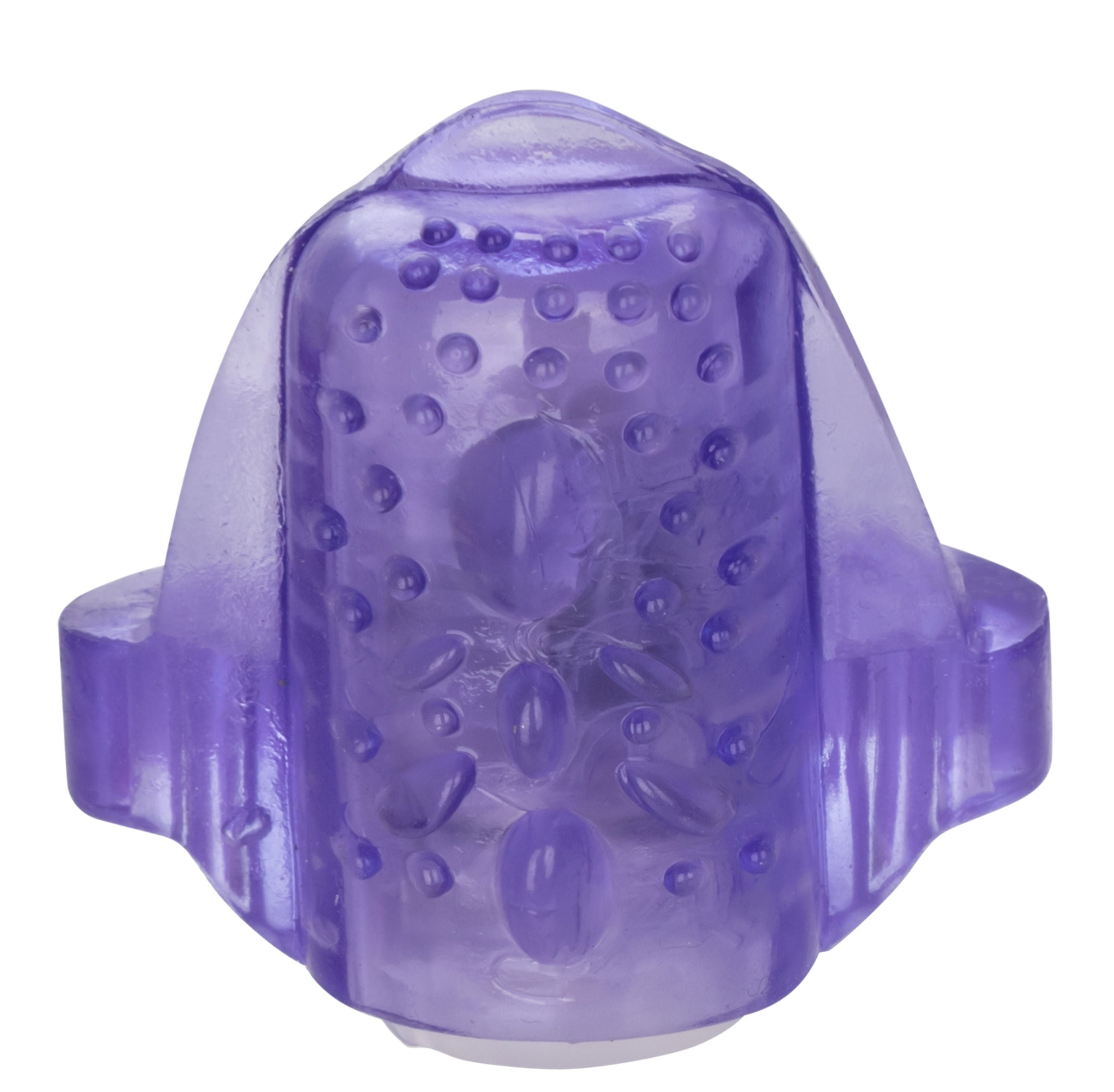 CalExotics Clear Vibrating Tongue Teaser Foil Pack Intimacy Toy Vibrators