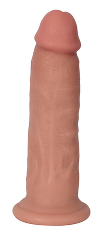 Curve Toys 7 Inch Vanilla Dong with Strong Suction Cup Grip Dongs Realistic